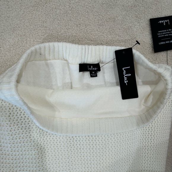 Lulus Lace-Up Two Piece Midi Skirt Set - Picture 5 of 6